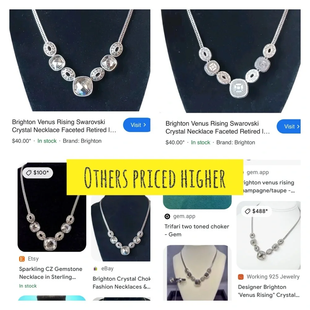 Sold on mercari. BRIGHTON Venus Rising retired item N402 - Picture 8 of 11